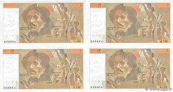 100 Francs DELACROIX modifié Fauté FRANCIA  1986 F.69.10 q.FDC