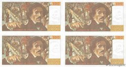 100 Francs DELACROIX modifié Fauté FRANCIA  1986 F.69.10 q.FDC