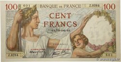 100 Francs SULLY FRANCIA  1940 F.26.24 SC