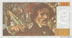 100 Francs DELACROIX modifié Petit numéro FRANCE  1987 F.69.11A116 NEUF