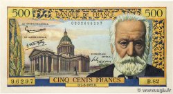 500 Francs VICTOR HUGO FRANCE  1957 F.35.06