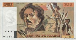 100 Francs DELACROIX modifié FRANCIA  1988 F.69.12 q.FDC