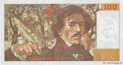 100 Francs DELACROIX modifié FRANCIA  1989 F.69.13b FDC