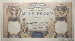 1000 Francs CÉRÈS ET MERCURE FRANCE  1936 F.37.09
