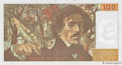 100 Francs DELACROIX modifié FRANCE  1989 F.69.13d NEUF