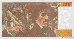 100 Francs DELACROIX imprimé en continu FRANCE  1990 F.69bis.01a NEUF