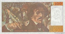 100 Francs DELACROIX imprimé en continu FRANCIA  1990 F.69bis.01a FDC