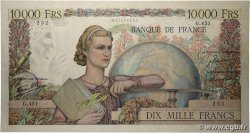 10000 Francs GÉNIE FRANÇAIS FRANCE  1947 F.50.19 TTB+