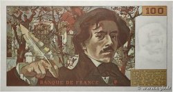 100 Francs DELACROIX modifié FRANCIA  1978 F.69.01c FDC