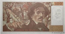 100 Francs DELACROIX imprimé en continu FRANCIA  1993 F.69bis.05 q.FDC