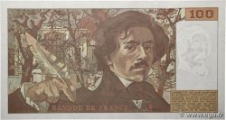 100 Francs DELACROIX imprimé en continu FRANCE  1993 F.69bis.08 UNC