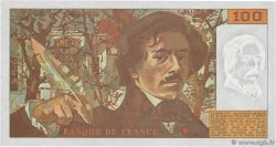 100 Francs DELACROIX imprimé en continu FRANCE  1991 F.69bis.04b NEUF
