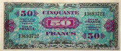 50 Francs DRAPEAU FRANKREICH  1944 VF.19.01