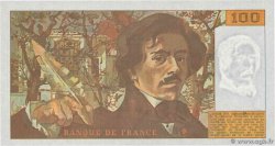 100 Francs DELACROIX imprimé en continu FRANCIA  1993 F.69bis.05 FDC
