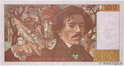 100 Francs DELACROIX imprimé en continu FRANKREICH  1993 F.69bis.05 SS