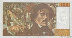 100 Francs DELACROIX imprimé en continu FRANCE  1993 F.69bis.07 SUP+