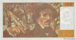 100 Francs DELACROIX imprimé en continu FRANCIA  1993 F.69bis.08 FDC