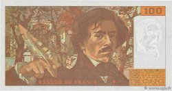 100 Francs DELACROIX imprimé en continu FRANCIA  1993 F.69bis.08 FDC