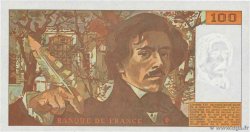 100 Francs DELACROIX imprimé en continu FRANCE  1993 F.69bis.08 NEUF