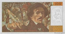 100 Francs DELACROIX imprimé en continu FRANCE  1993 F.69bis.08 NEUF