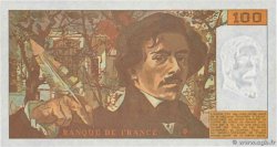 100 Francs DELACROIX imprimé en continu FRANCIA  1993 F.69bis.08 FDC
