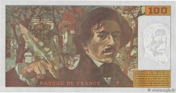 100 Francs DELACROIX 442-1 & 442-2 FRANCIA  1994 F.69ter.01a FDC