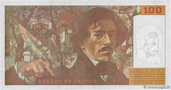100 Francs DELACROIX 442-1 & 442-2 FRANCIA  1994 F.69ter.01a FDC
