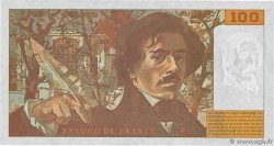 100 Francs DELACROIX 442-1 & 442-2 FRANCIA  1995 F.69ter.02b q.FDC