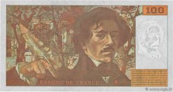 100 Francs DELACROIX 442-1 & 442-2 FRANCIA  1995 F.69ter.02b FDC