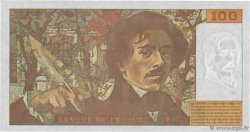 100 Francs DELACROIX 442-1 & 442-2 FRANCIA  1995 F.69ter.02c FDC