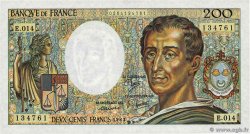 200 Francs MONTESQUIEU FRANCIA  1983 F.70.03 q.FDC