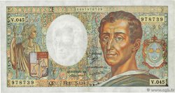 200 Francs MONTESQUIEU Fauté FRANCIA  1987 F.70.07 BB