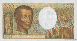 200 Francs MONTESQUIEU FRANCIA  1989 F.70.09 q.FDC