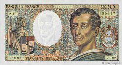200 Francs MONTESQUIEU FRANCIA  1992 F.70.12a FDC
