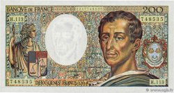 200 Francs MONTESQUIEU FRANCIA  1990 F.70.10c FDC