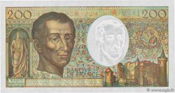 200 Francs MONTESQUIEU Modifié Numéro spécial FRANCIA  1994 F.70/2.01 FDC