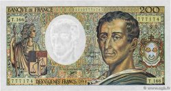 200 Francs MONTESQUIEU Modifié FRANCIA  1994 F.70/2.01 FDC