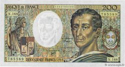 200 Francs MONTESQUIEU Modifié FRANCIA  1994 F.70/2.02 FDC