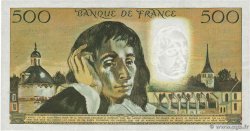 500 Francs PASCAL FRANCE  1968 F.71.01 SUP