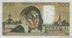 500 Francs PASCAL FRANCIA  1975 F.71.13 q.FDC