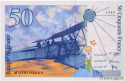 50 Francs SAINT-EXUPÉRY modifié FRANCE  1999 F.73.05 UNC
