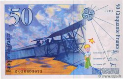 50 Francs SAINT-EXUPÉRY modifié FRANKREICH  1999 F.73.05 ST