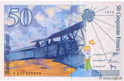 50 Francs SAINT-EXUPÉRY modifié FRANCE  1999 F.73.05 NEUF