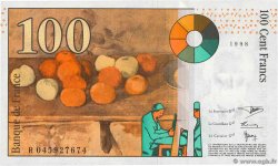 100 Francs CÉZANNE FRANCE  1998 F.74.02 UNC