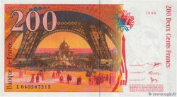200 Francs EIFFEL FRANCE  1996 F.75.03a UNC