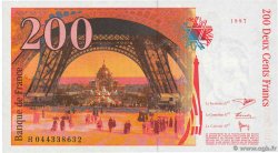 200 Francs EIFFEL FRANCIA  1997 F.75.04a FDC
