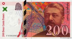 200 Francs EIFFEL FRANCIA  1997 F.75.04b FDC