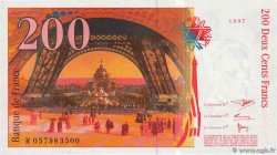 200 Francs EIFFEL FRANCIA  1997 F.75.04b FDC