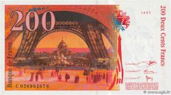 200 Francs EIFFEL FRANCIA  1997 F.75.04b FDC