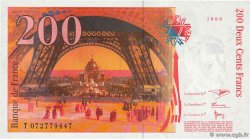 200 Francs EIFFEL FRANCIA  1999 F.75.05 FDC